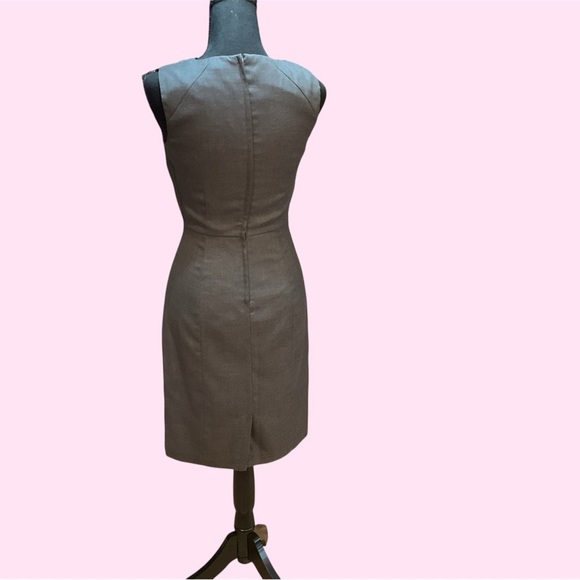 CHARCOAL GRAY DRESS BY H&M SIZE 4 GENTLY WORN - Picture 2 of 3